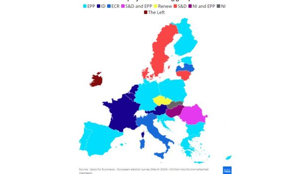Ευρωεκλογές: Βαθύ μπλε, σχεδόν μαύρο, απλώνει τα πλοκάμια του στην Ευρώπη