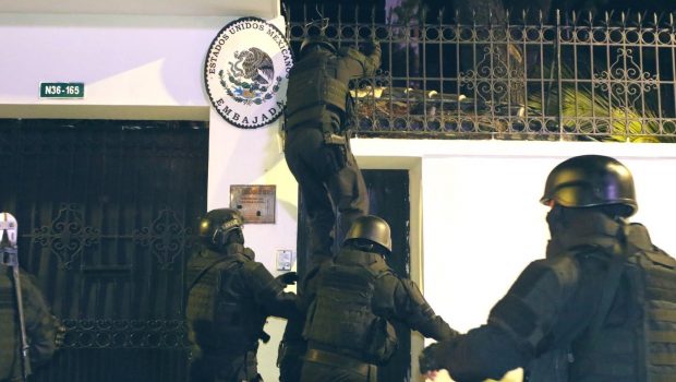 Ισημερινός: Οι ΗΠΑ καταδικάζουν την εισβολή των αστυνομικών στην πρεσβεία του Μεξικού