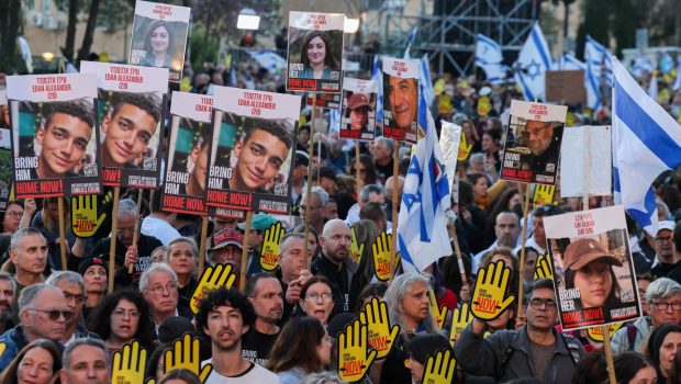 Ισραήλ: Χιλάδες Ισραηλινοί συγκεντρώθηκαν στην Ιερουσαλήμ ζητώντας την απελευθέρωση των ομήρων