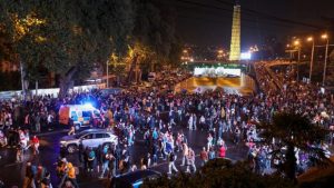 Γεωργία: Διαδηλωτές απέκλεισαν κεντρική πλατεία της Τιφλίδας - Την απόσυρση του νομοσχεδίου για τους «ξένους πράκτορες» ζητά ο ΟΗΕ