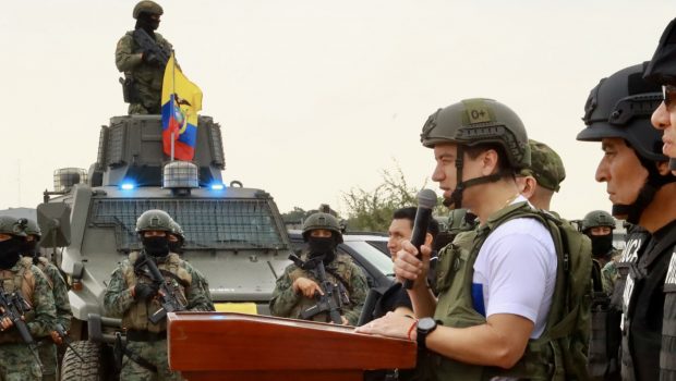 Ισημερινός: Οι ώρες των συμμοριών είναι μετρημένες διαβεβαιώνει ο πρόεδρος Νομπόα